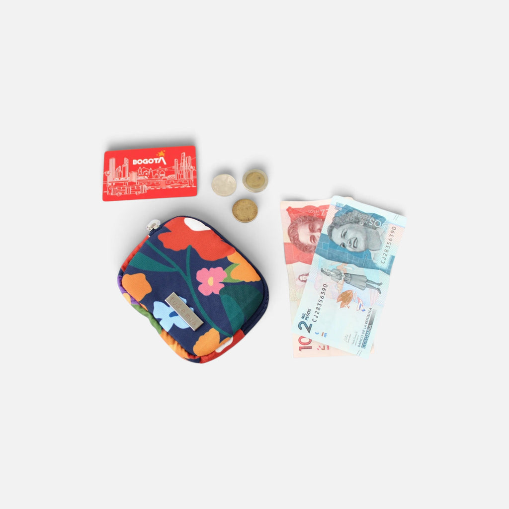 Monedero Flora